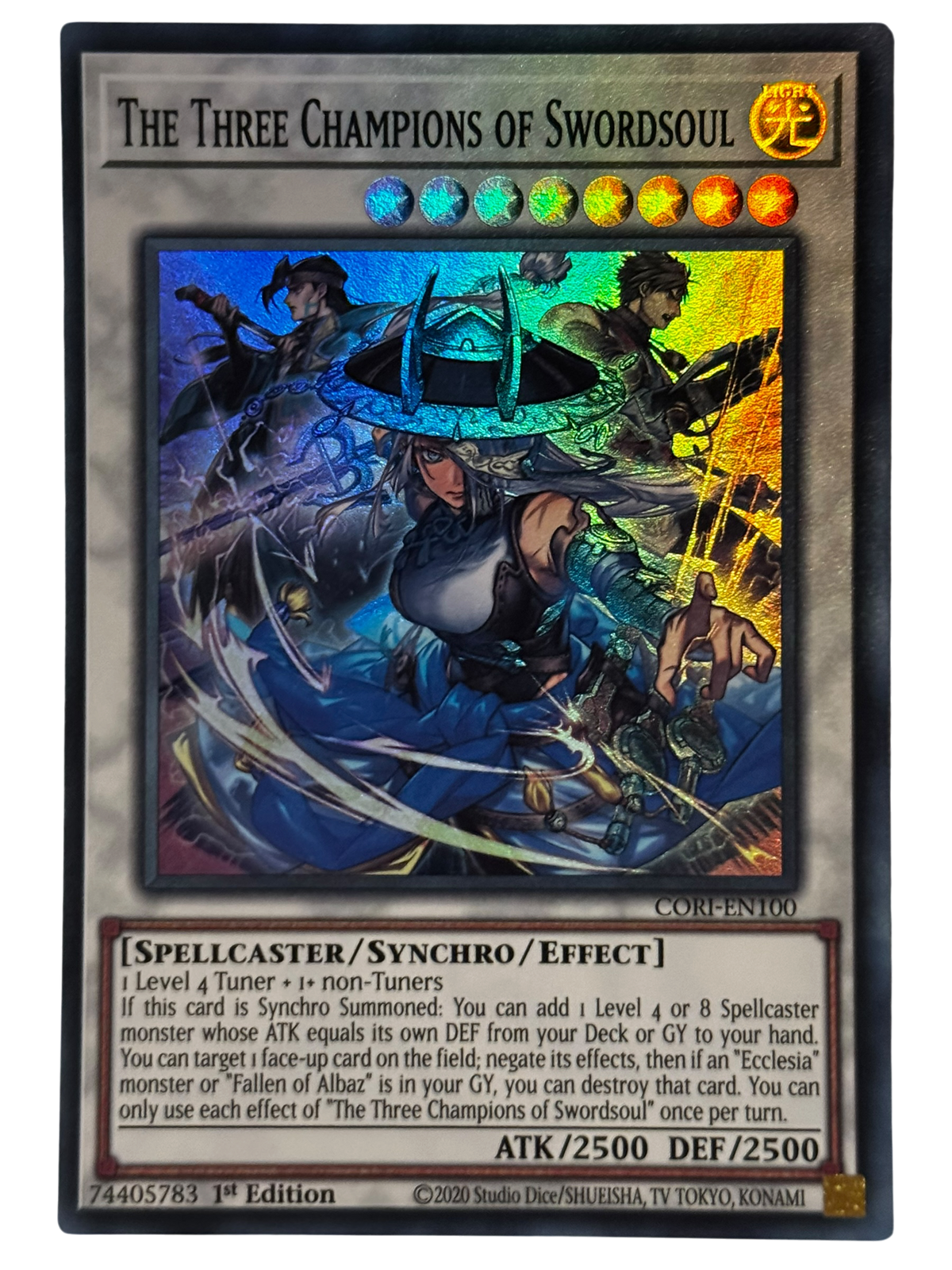 The Three Champions Of Swordsoul CORI-EN100