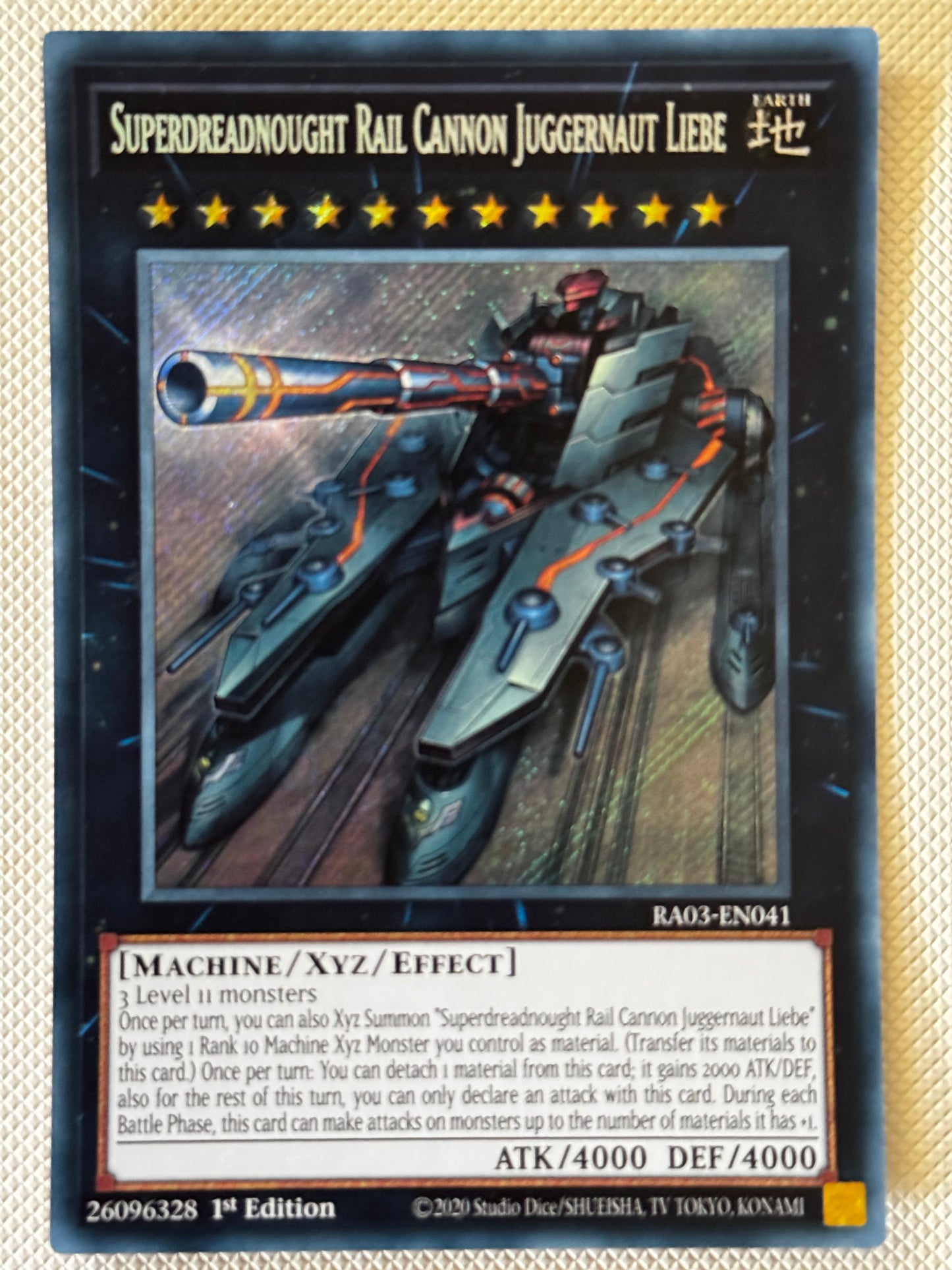 Superdreadnaught Rail Cannon Juggernaught Liebe RA03-EN041
