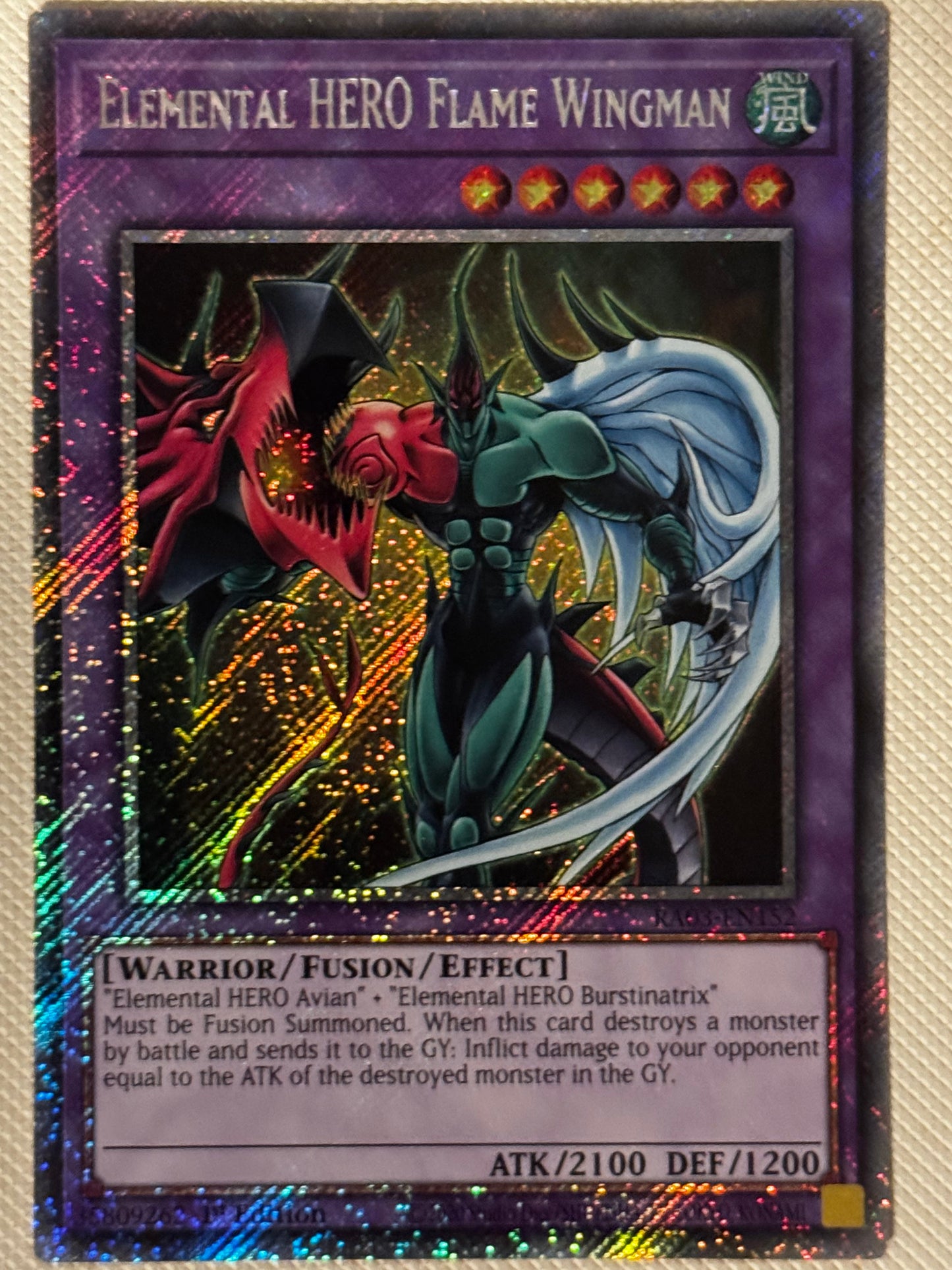 Elemental HERO Flame Wingman RA03-EN152
