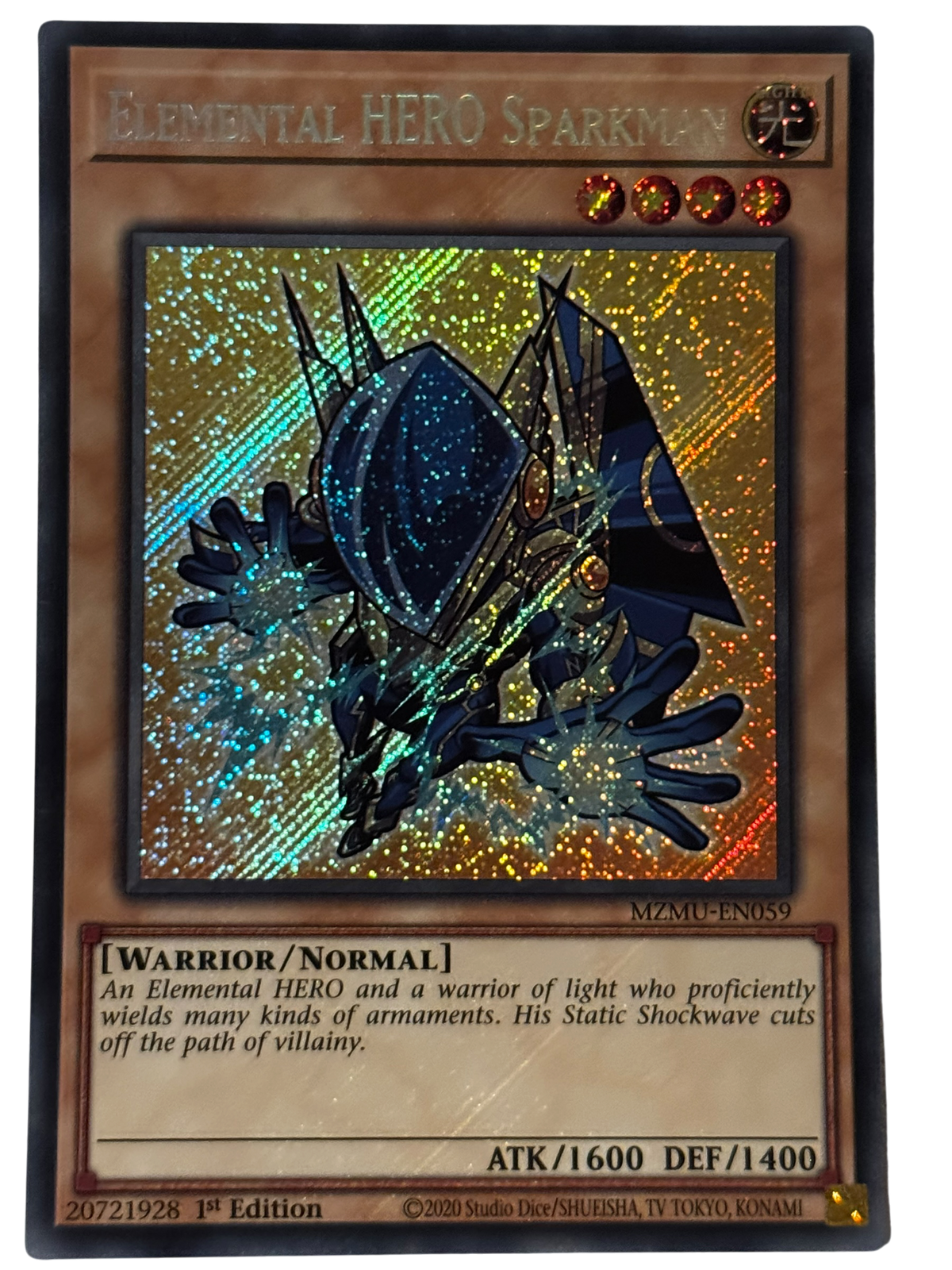 Elemental HERO Sparkman MZMU-EN059