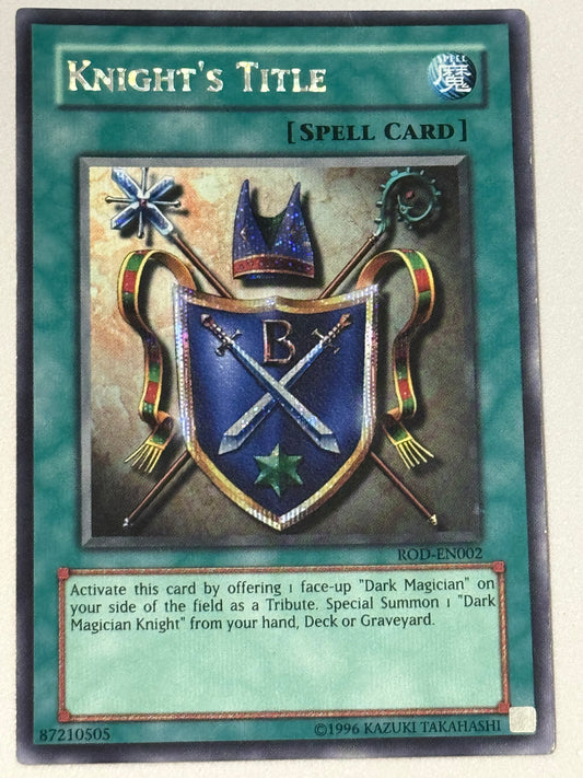 Knight’s Title ROD-EN002