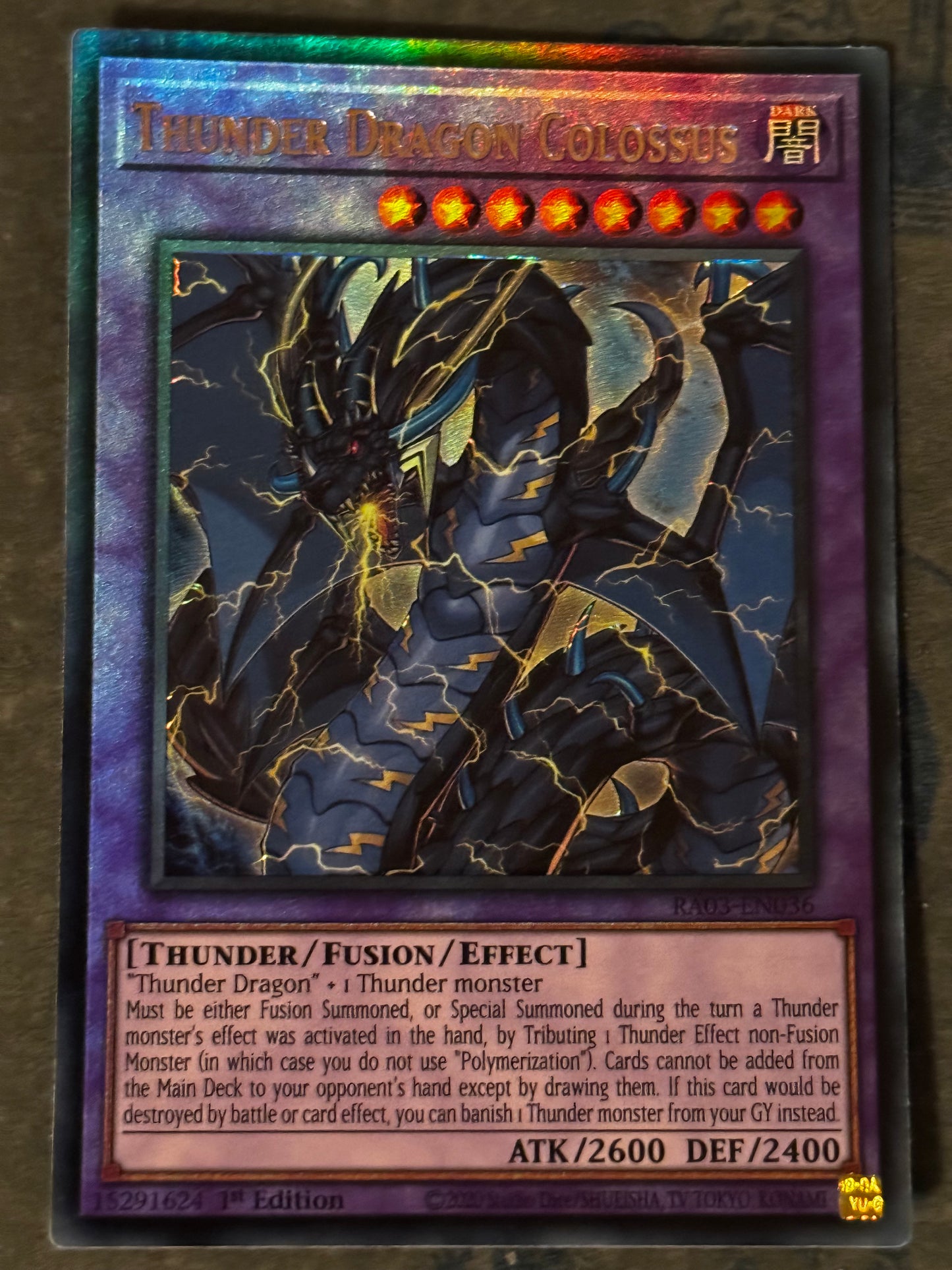 Thunder Dragon Colossus RA03-EN036
