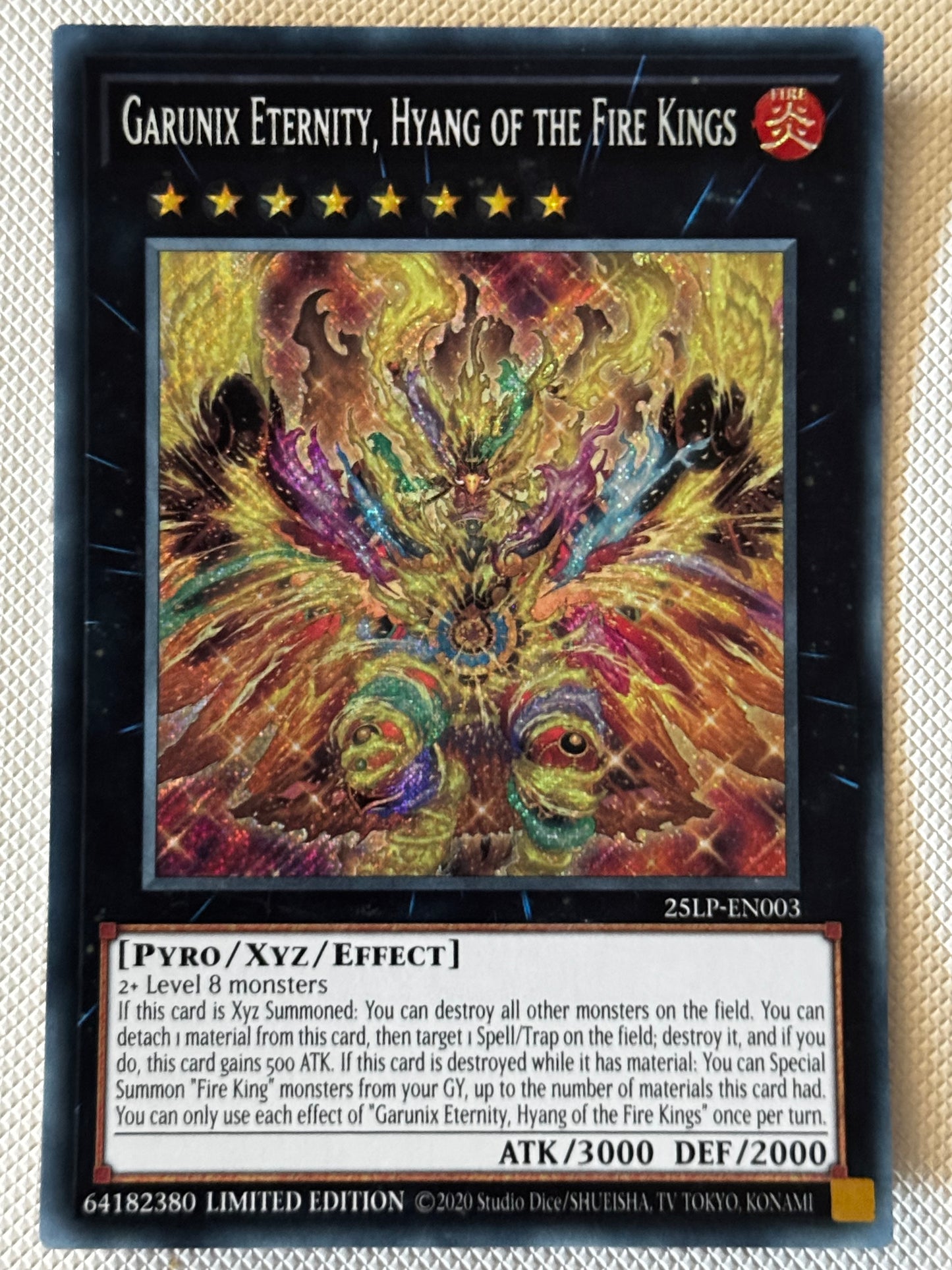 Garunix Eternity, Hyang Of The Fire Kings 25LP-EN003