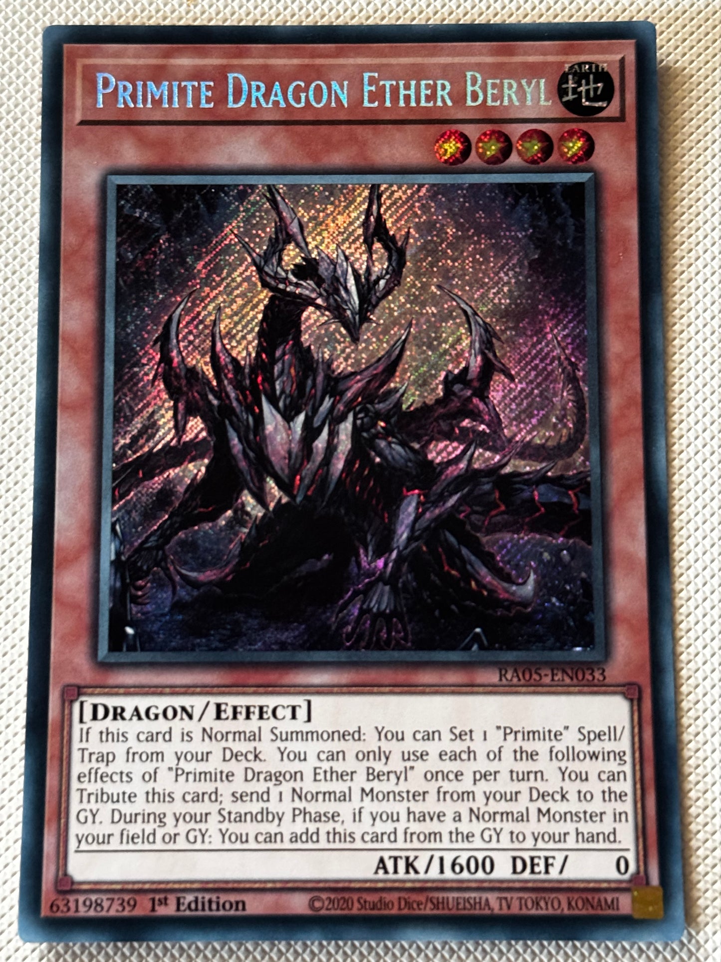 Primite Dragon Ether  Beryl RA05-EN033