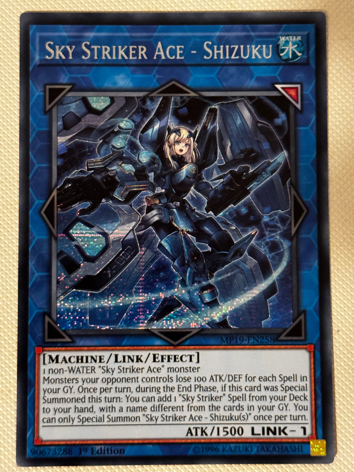 Sky Striker Ace - Shizuku MP19-EN258