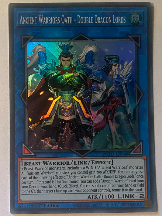 Ancient Warriors Oath - Double Dragon Lords ROTD-EN048