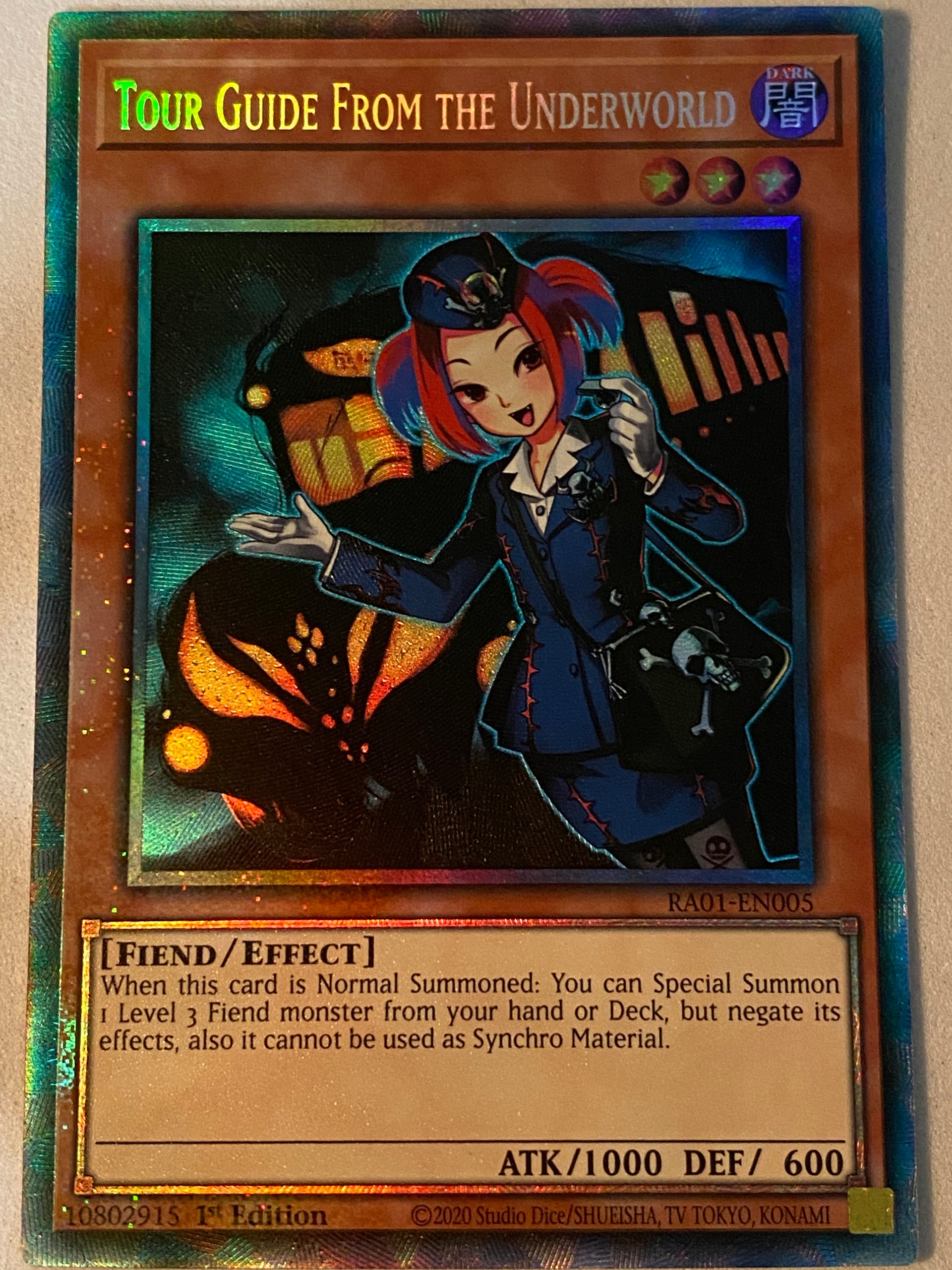 Tour Guide From The Underworld RA01-EN005 – Genesis TCG