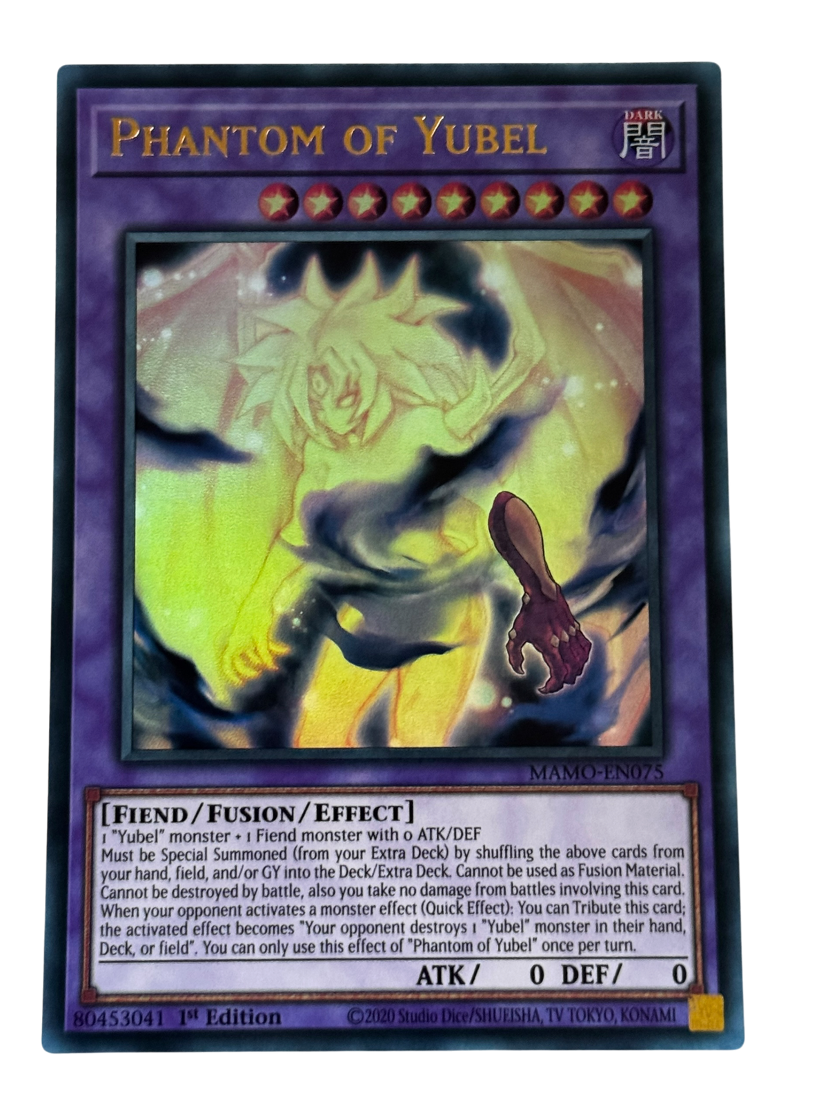Phantom Of Yubel MAMO-EN075