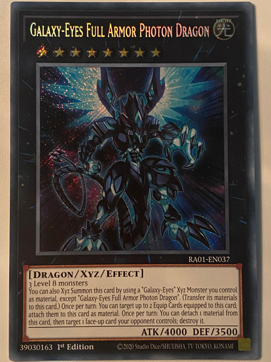 Galaxy-Eyes Full Armor Photon Dragon RA01-EN037