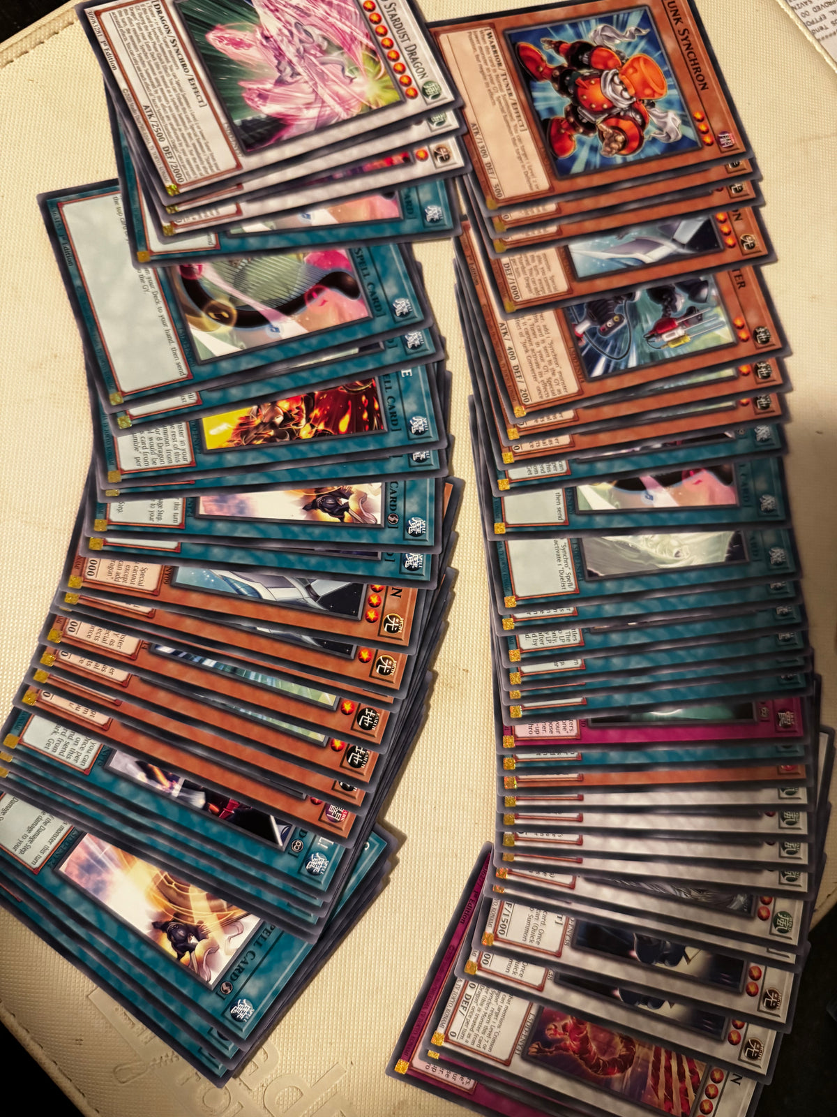 Stardust/Synchron Legendary Decks Deck Core