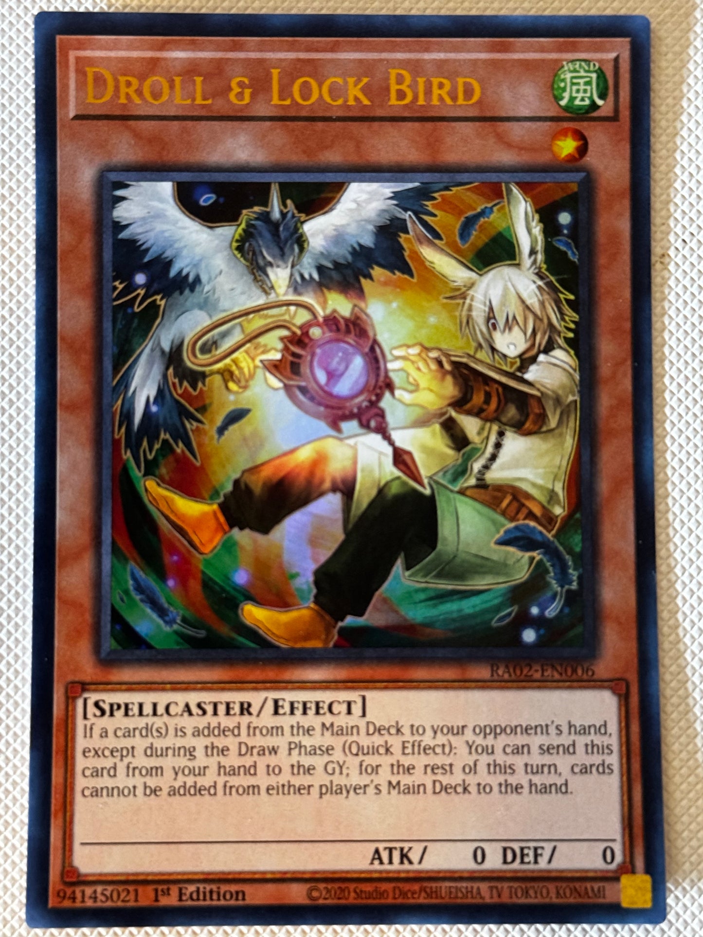 Droll & Lock Bird RA02-EN006