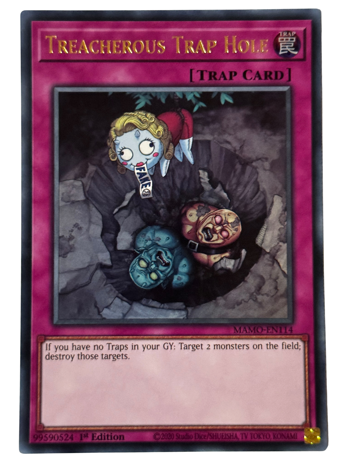 Treacherous Trap Hole MAMO-EN114