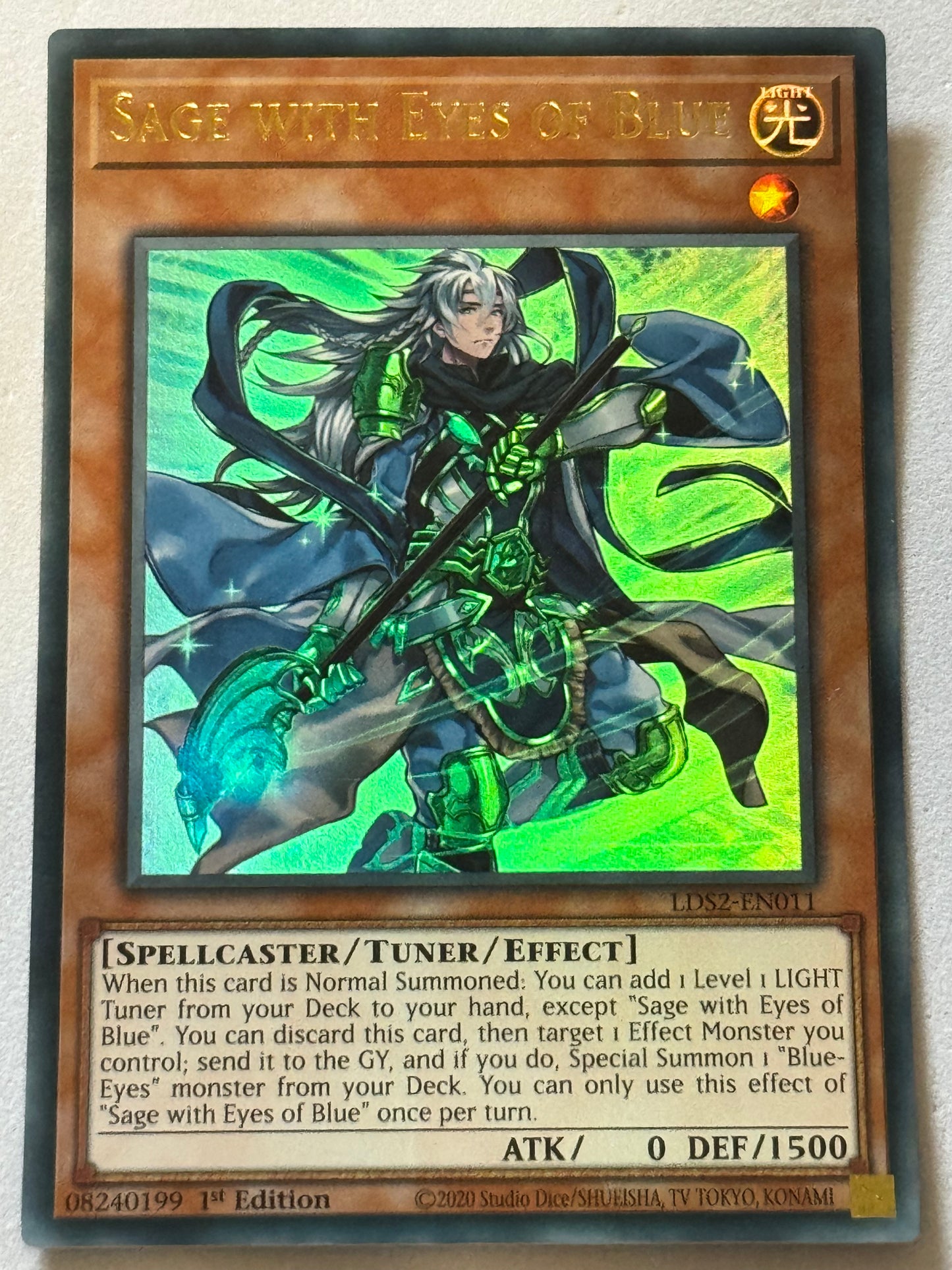 Sage With Eyes Of Blue LDS2-EN011