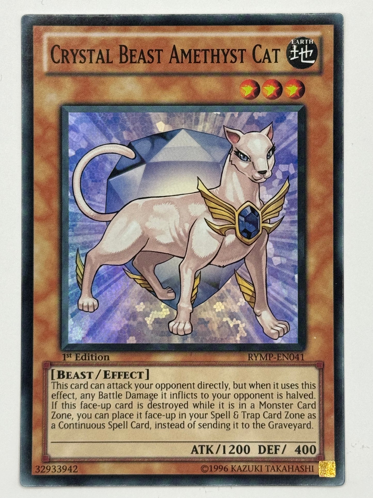Crystal Beast Amethyst Cat RYMP-EN041