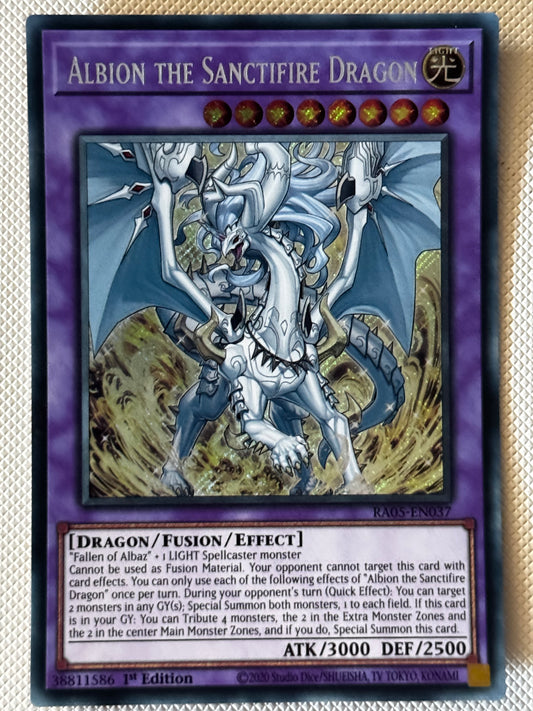 Albion The Sanctifire Dragon RA05-EN037