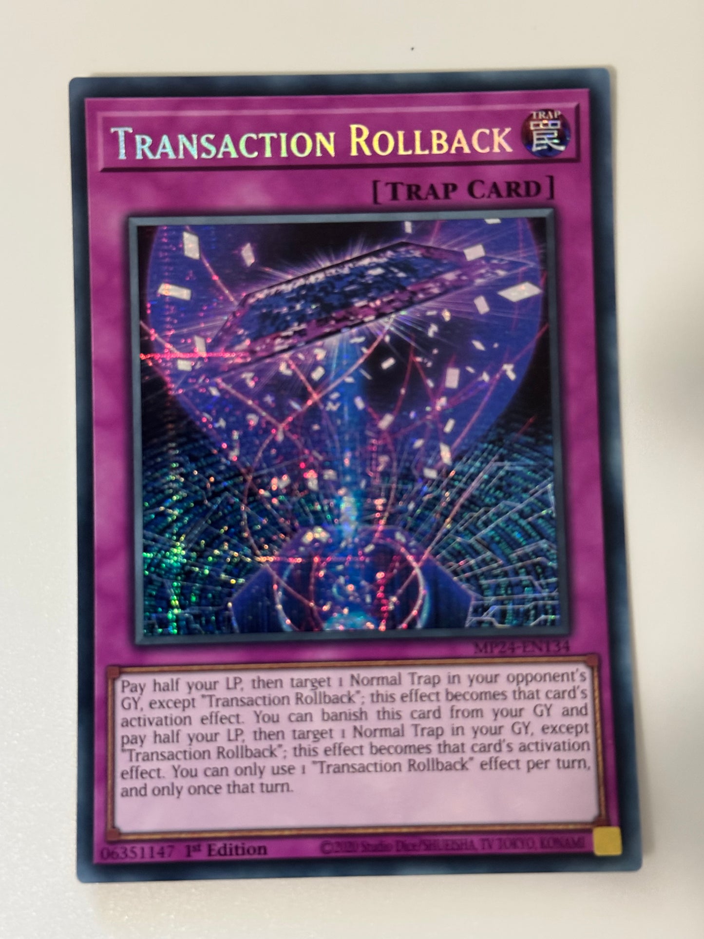 Transaction Rollback MP24-EN134
