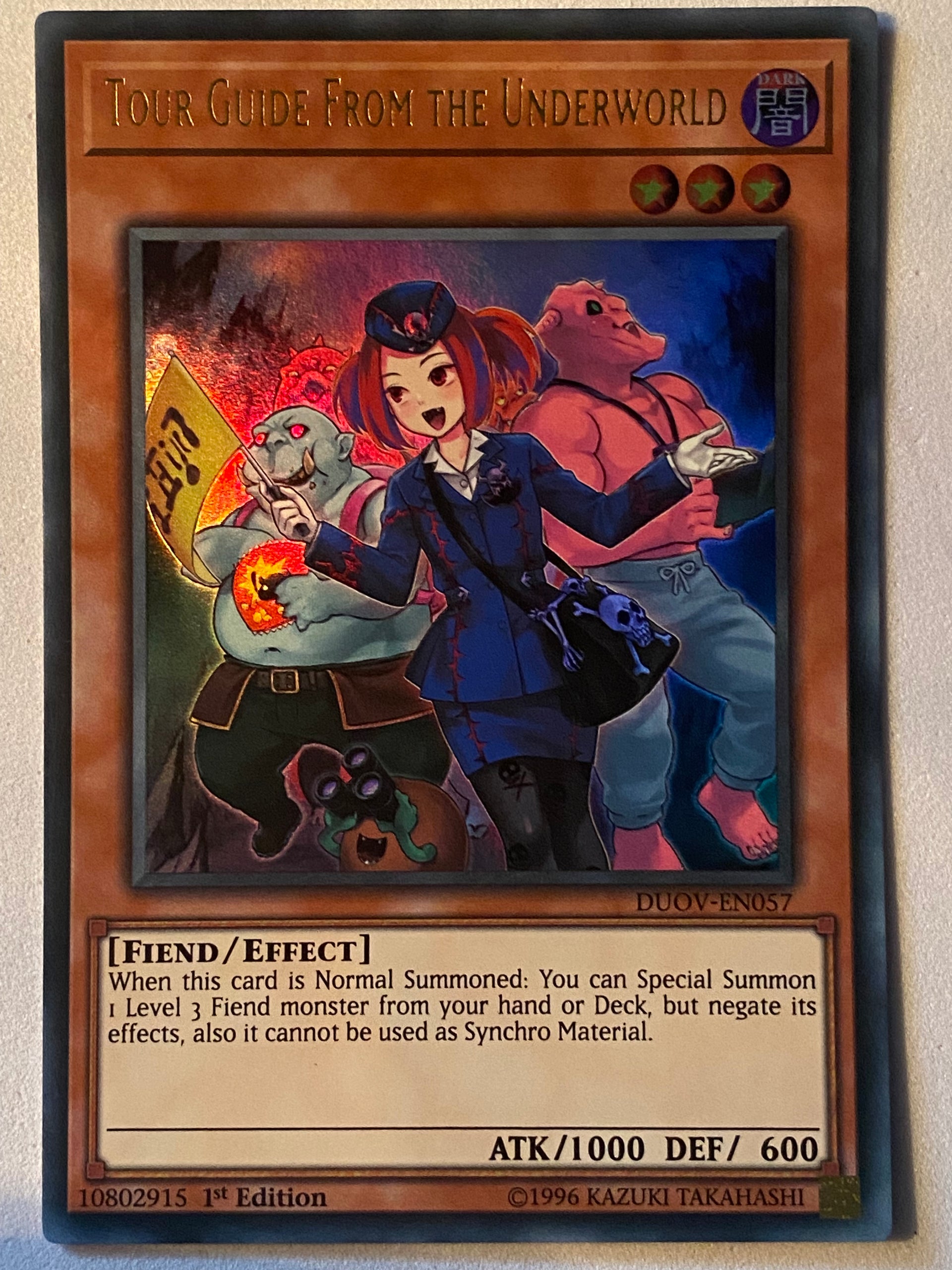 Tour Guide From The Underworld DUOV-EN057 – Genesis TCG