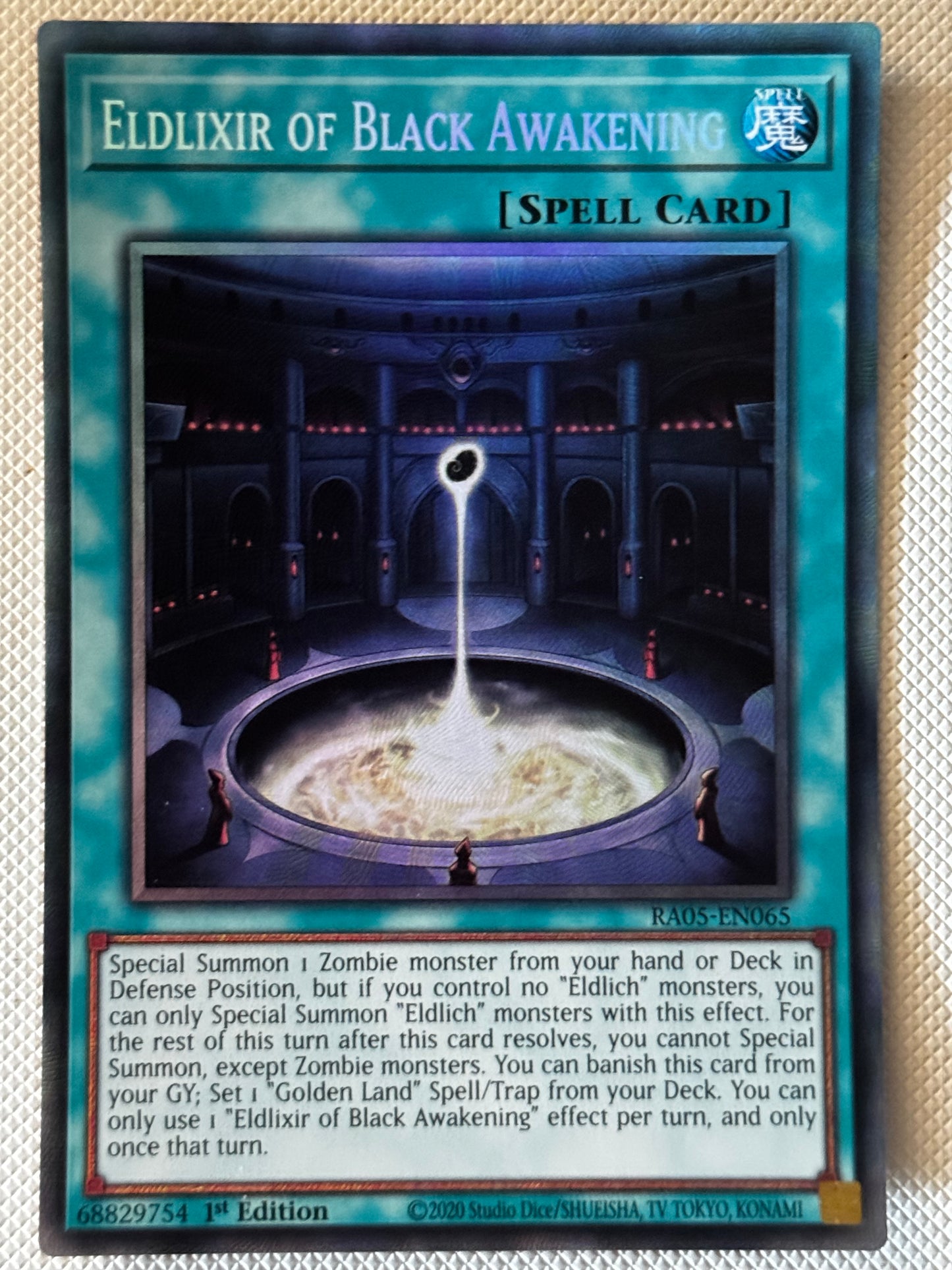 Eldlixir Of  Black Awakening RA05-EN065