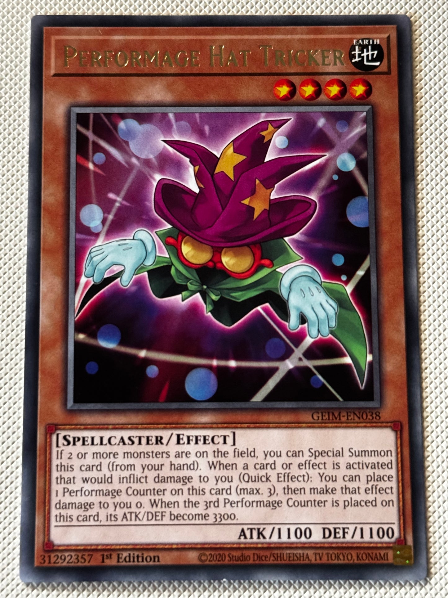 Performage Hat Tricker GEIM-EN038