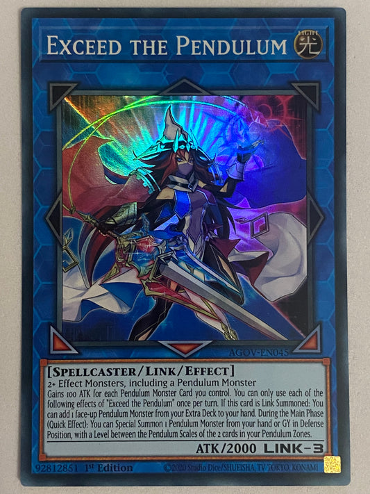 Exceed The Pendulum AGOV-EN045