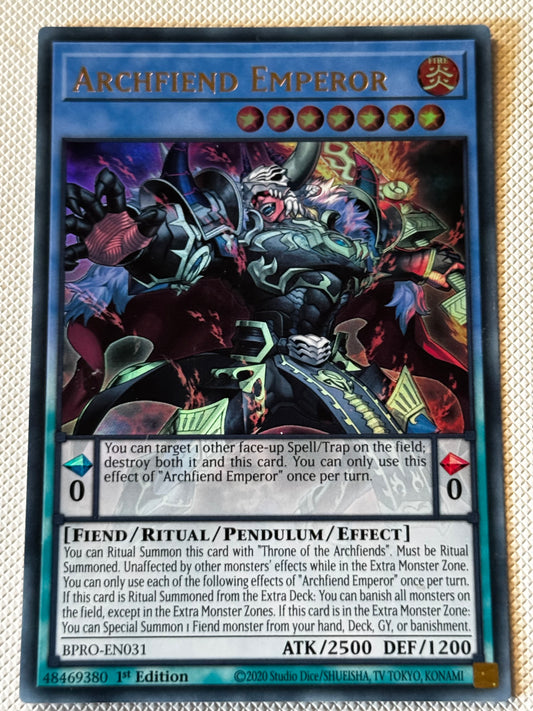 Archfiend Emperor BPRO-EN031