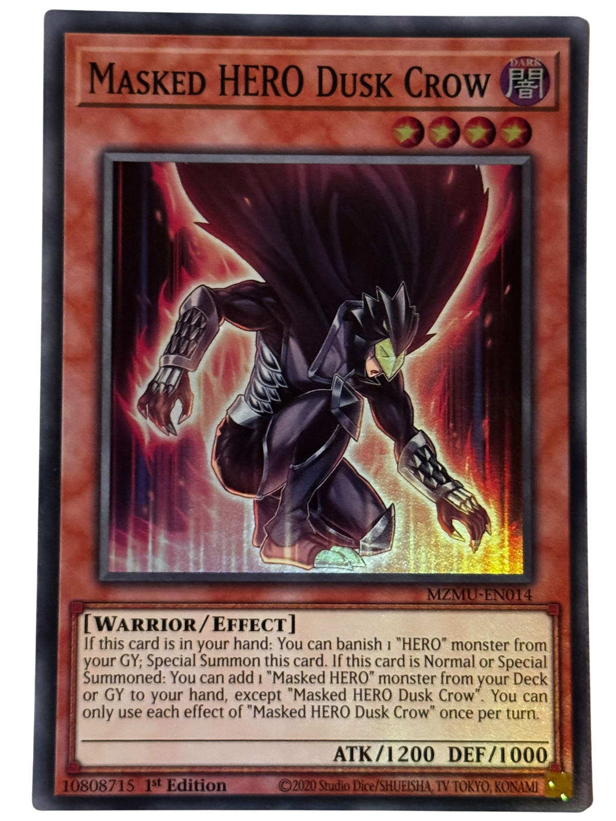 Mask HERO Dusk Crow MZMU-EN014