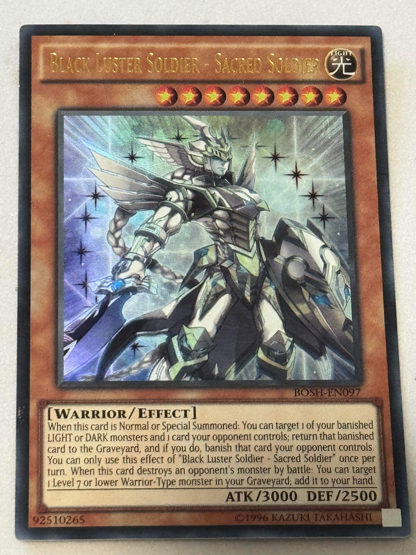 Black Luster Soldier - Sacred Soldier  BOSH-EN097