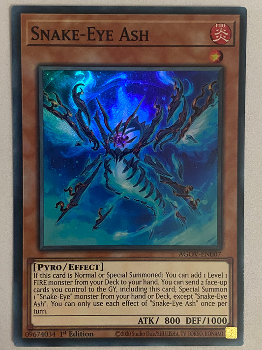 Snake-Eye Ash AGOV-EN007