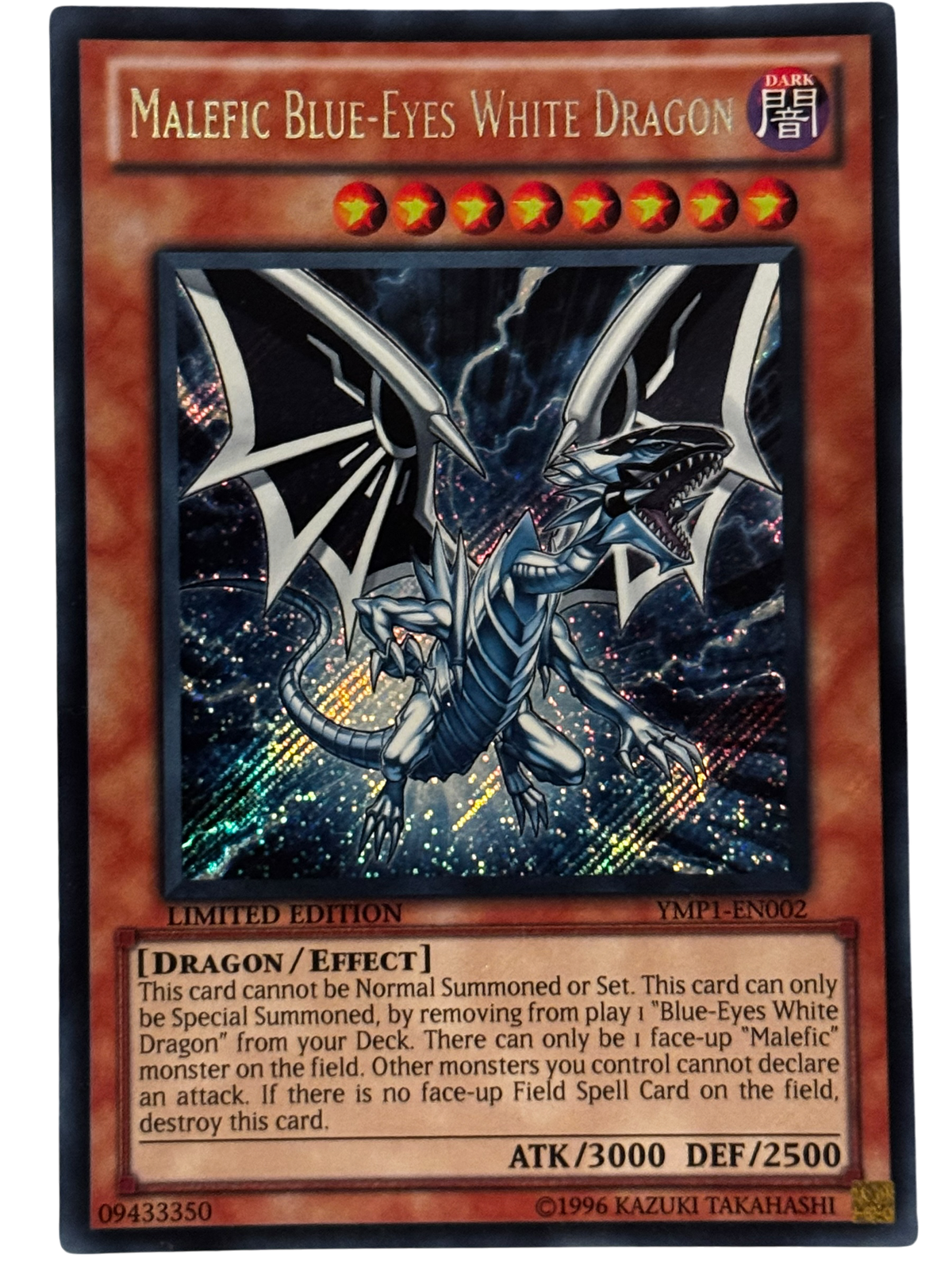 Malefic Blue-Eyes White Dragon YMP1-EN002