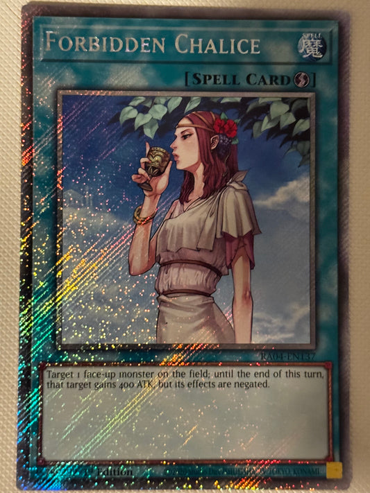 Forbidden Chalice RA04-EN137