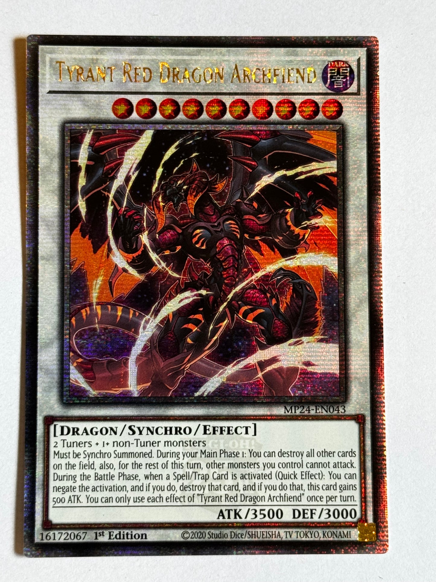 Tyrant Red Dragon Archfiend MP24-EN043