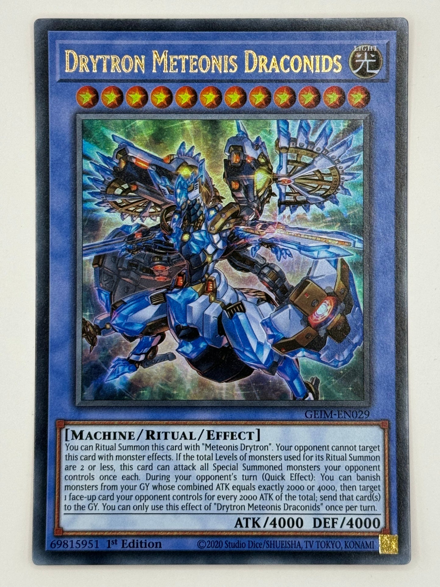 Drytron Meteonis Draconids GEIM-EN029