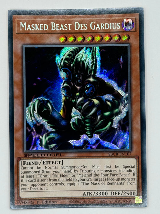 Masked Beast Des Gardius SBCB-EN107