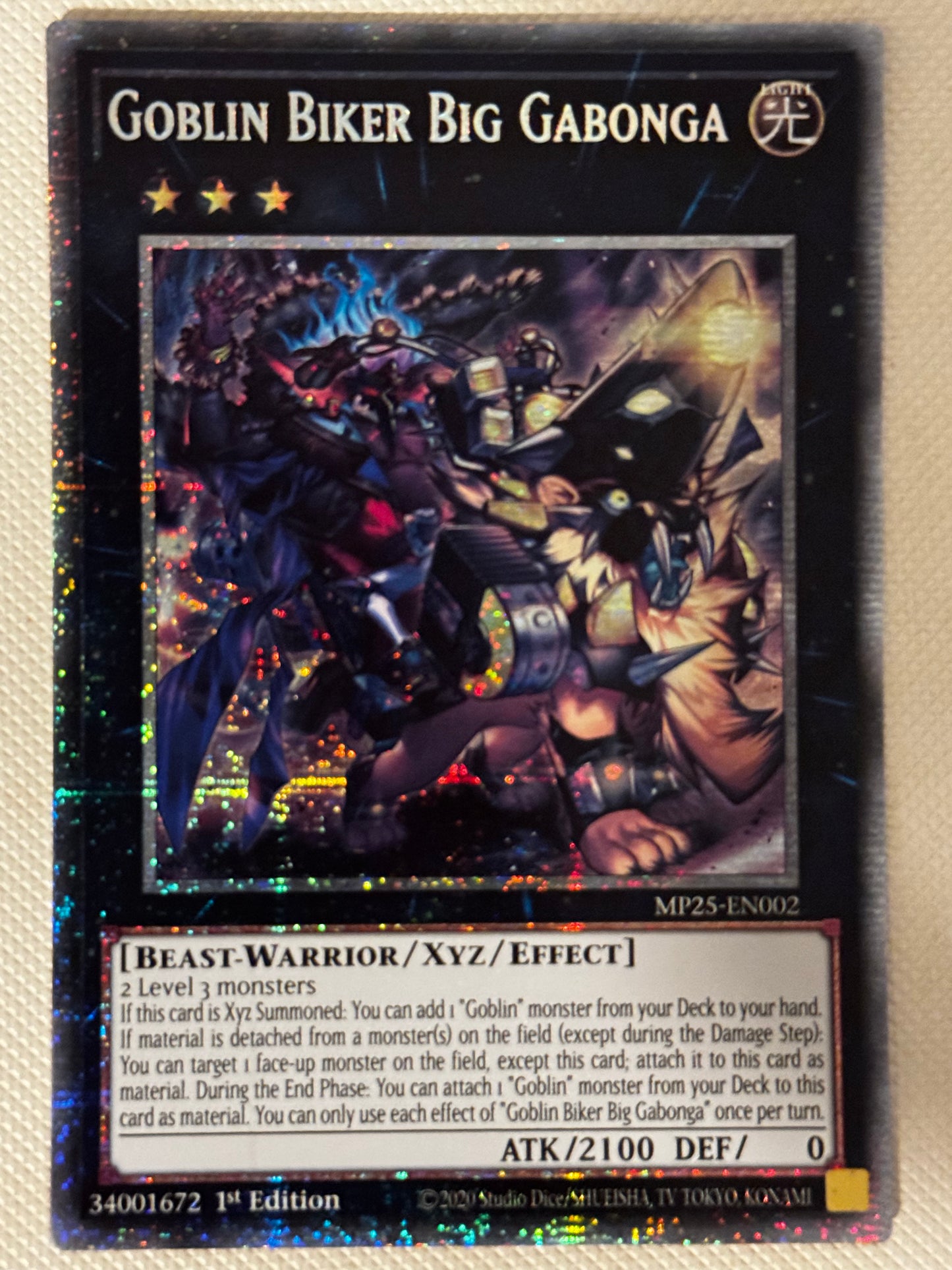 Goblin Biker Big Gabonga MP25-EN002