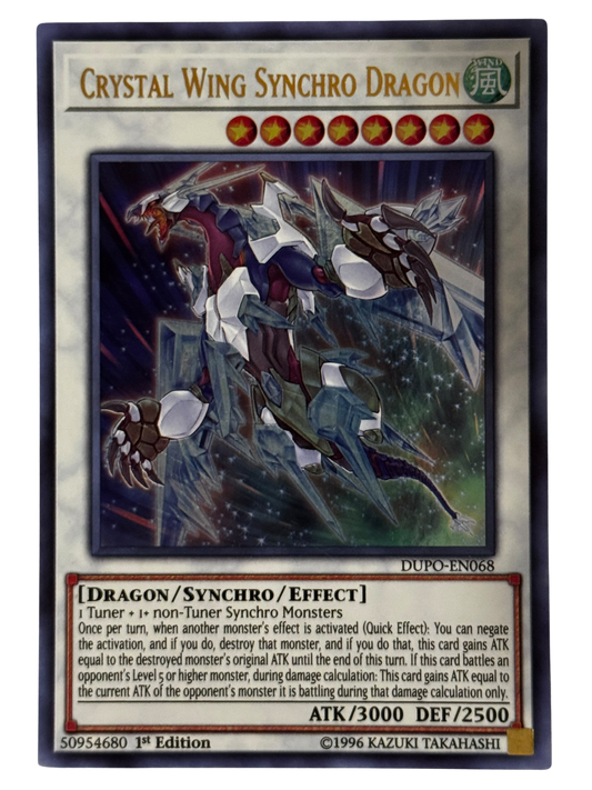 Crystal Wing Synchro Dragon DUPO-EN068