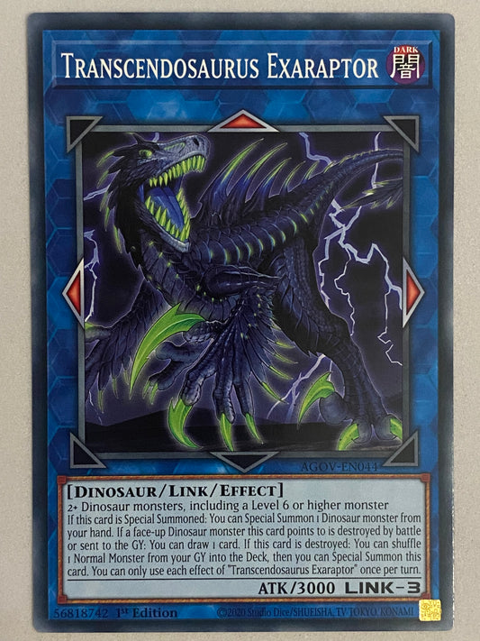 Transcendosaurus Exaraptor AGOV-EN044