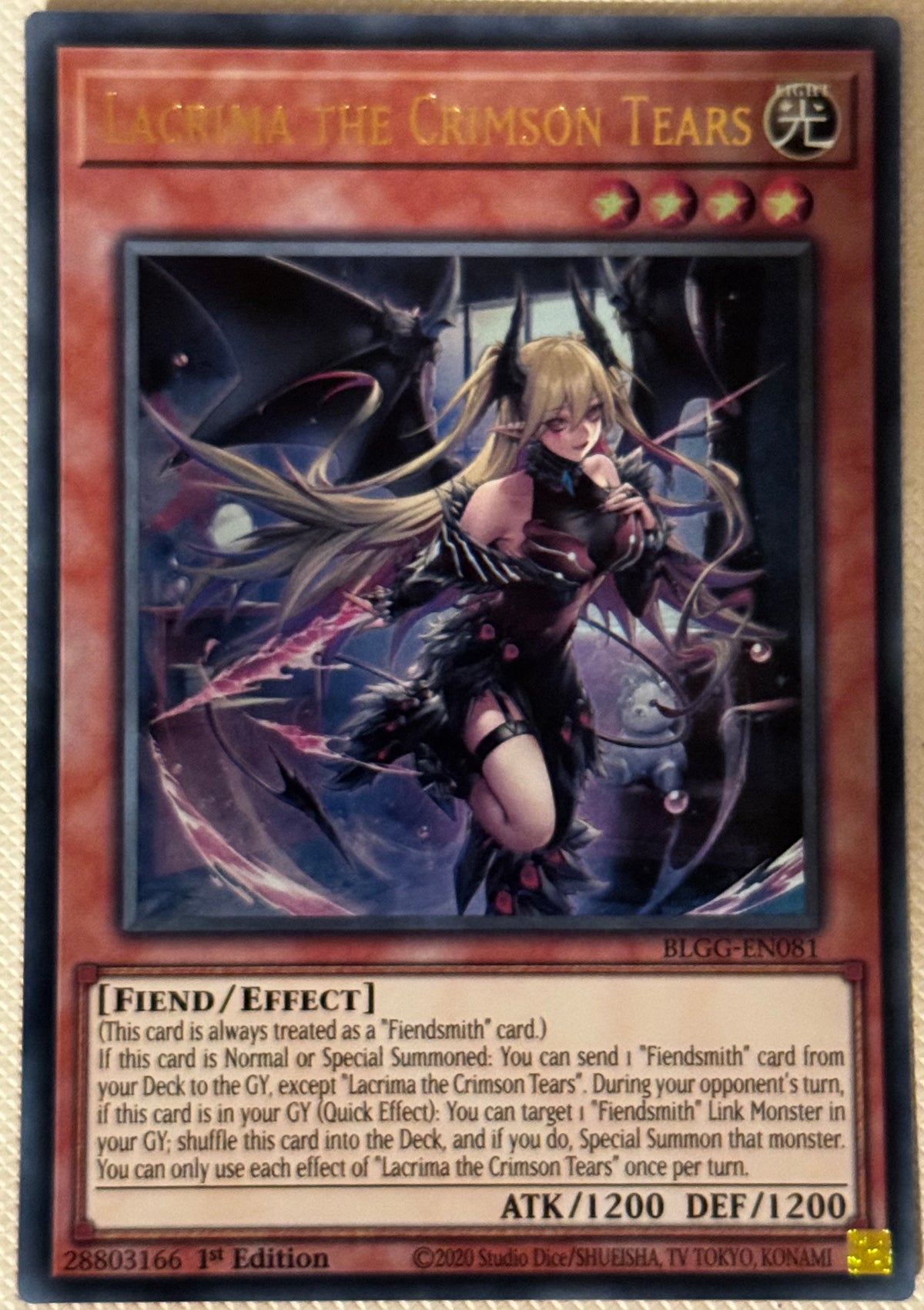 Lacrima The Crimson Tears BLGG-EN081