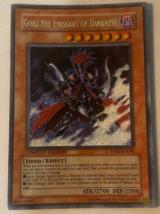 Gorz The Emissary Of Darkness RP02-EN000