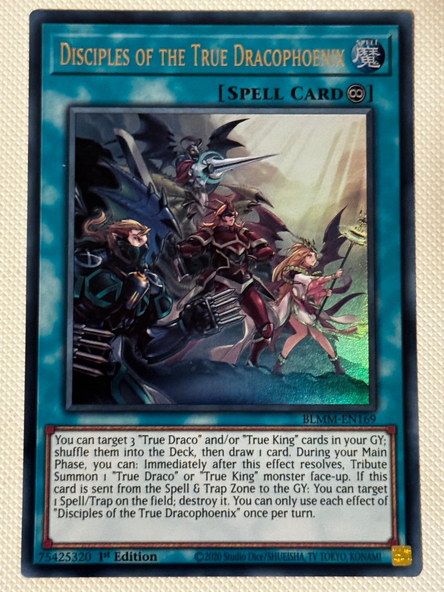 Disciples Of The True Dracophoenix BLGG-EN169