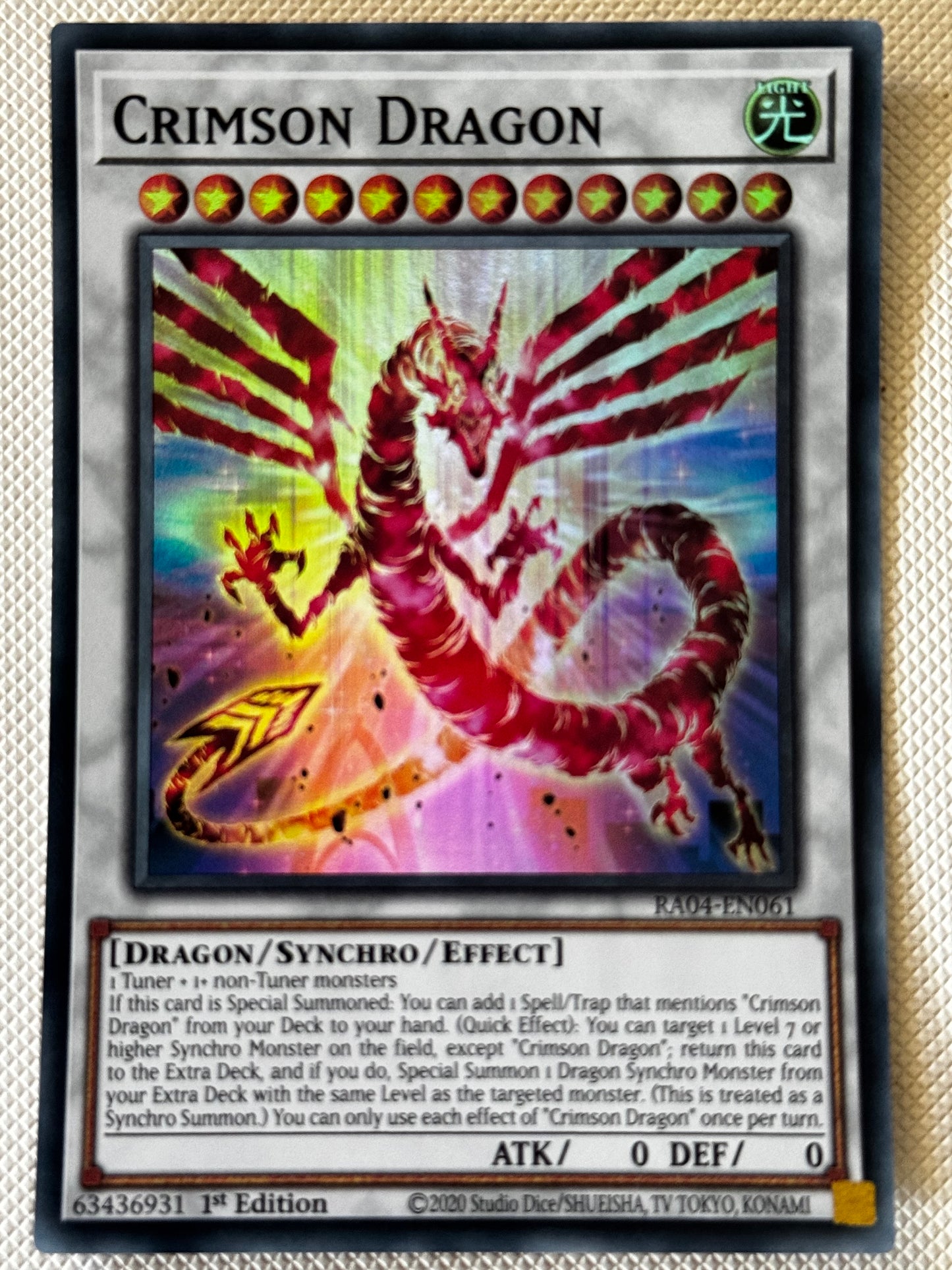 Crimson Dragon RA04-EN061