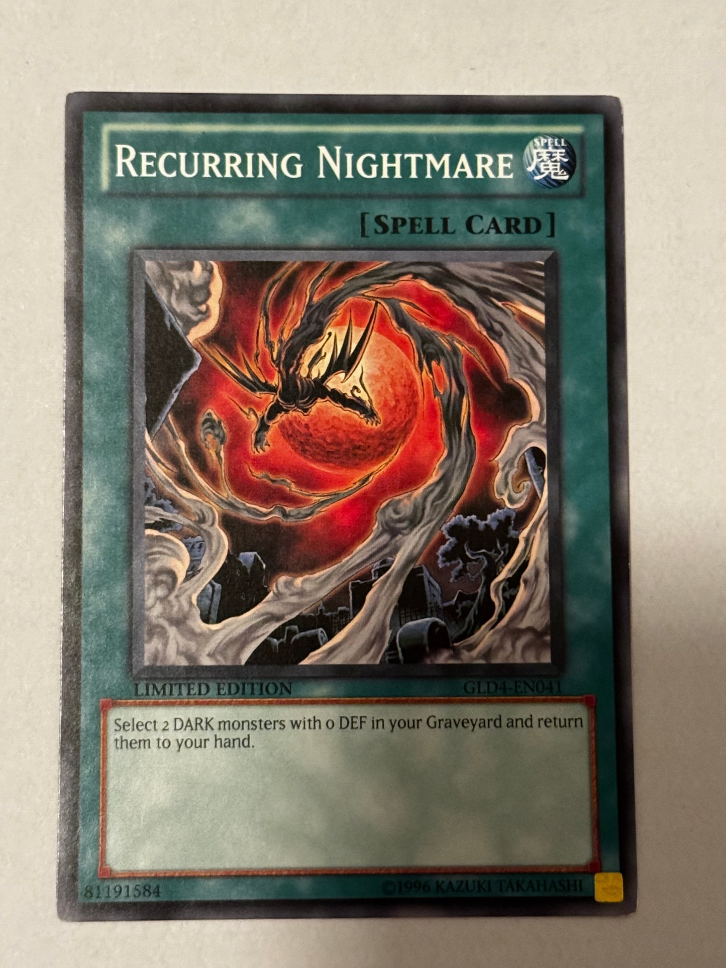 Recurring Nightmare GLD4-EN041