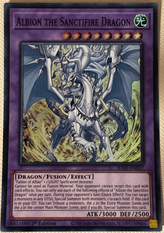 Albion The Sanctifire Dragon RA05-EN037