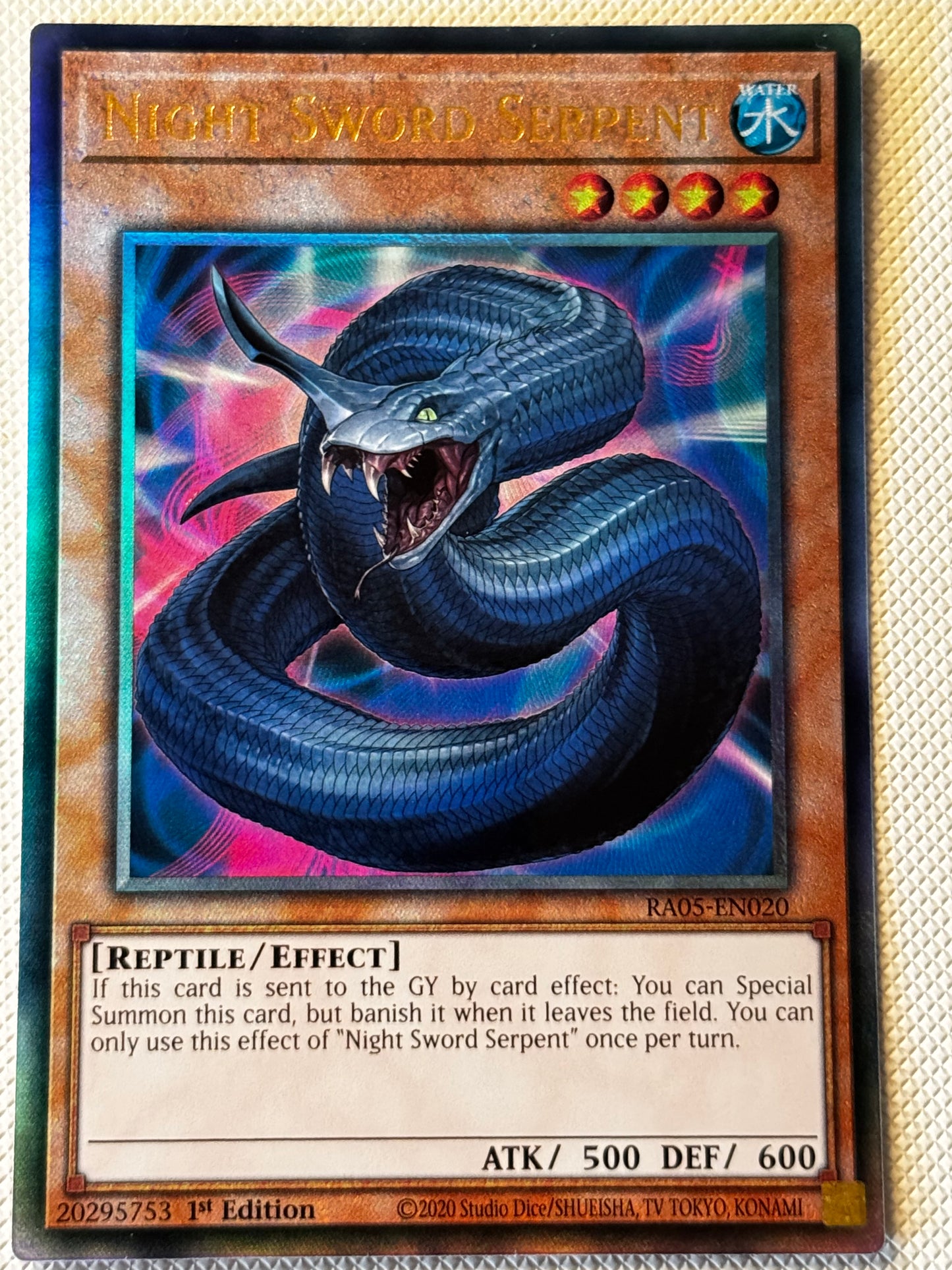 Night Sword Serpent RA05-EN020