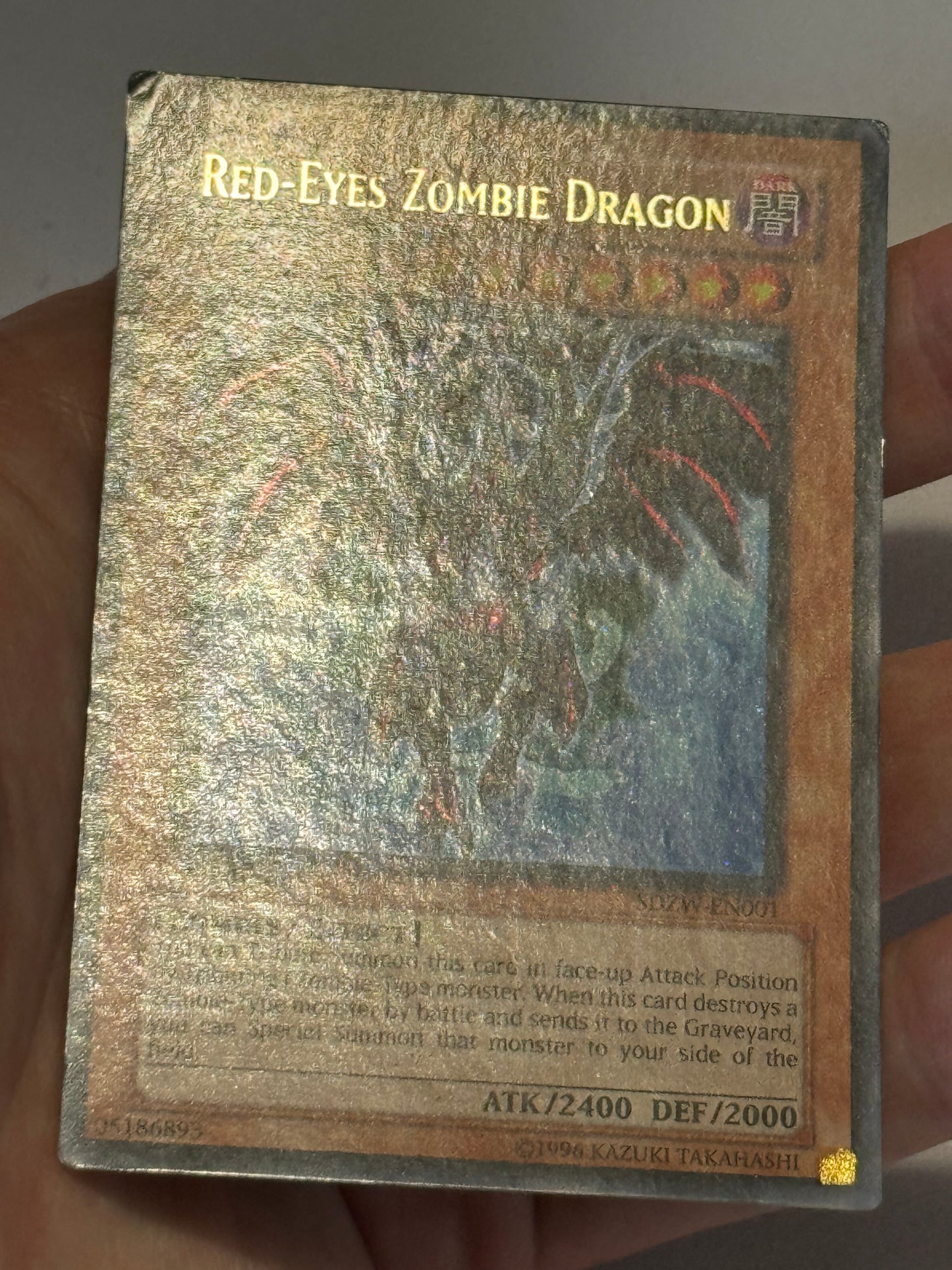 Red-Eyes Zombie Dragon SDZW-EN001