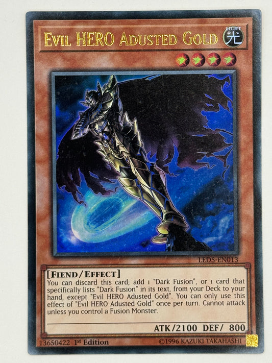 Elemental HERO Adjusted Gold LED5-EN013