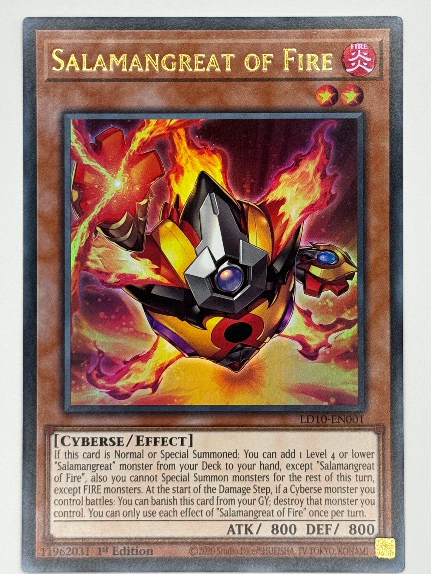 Salamangreat Of Fire LD10-EN001