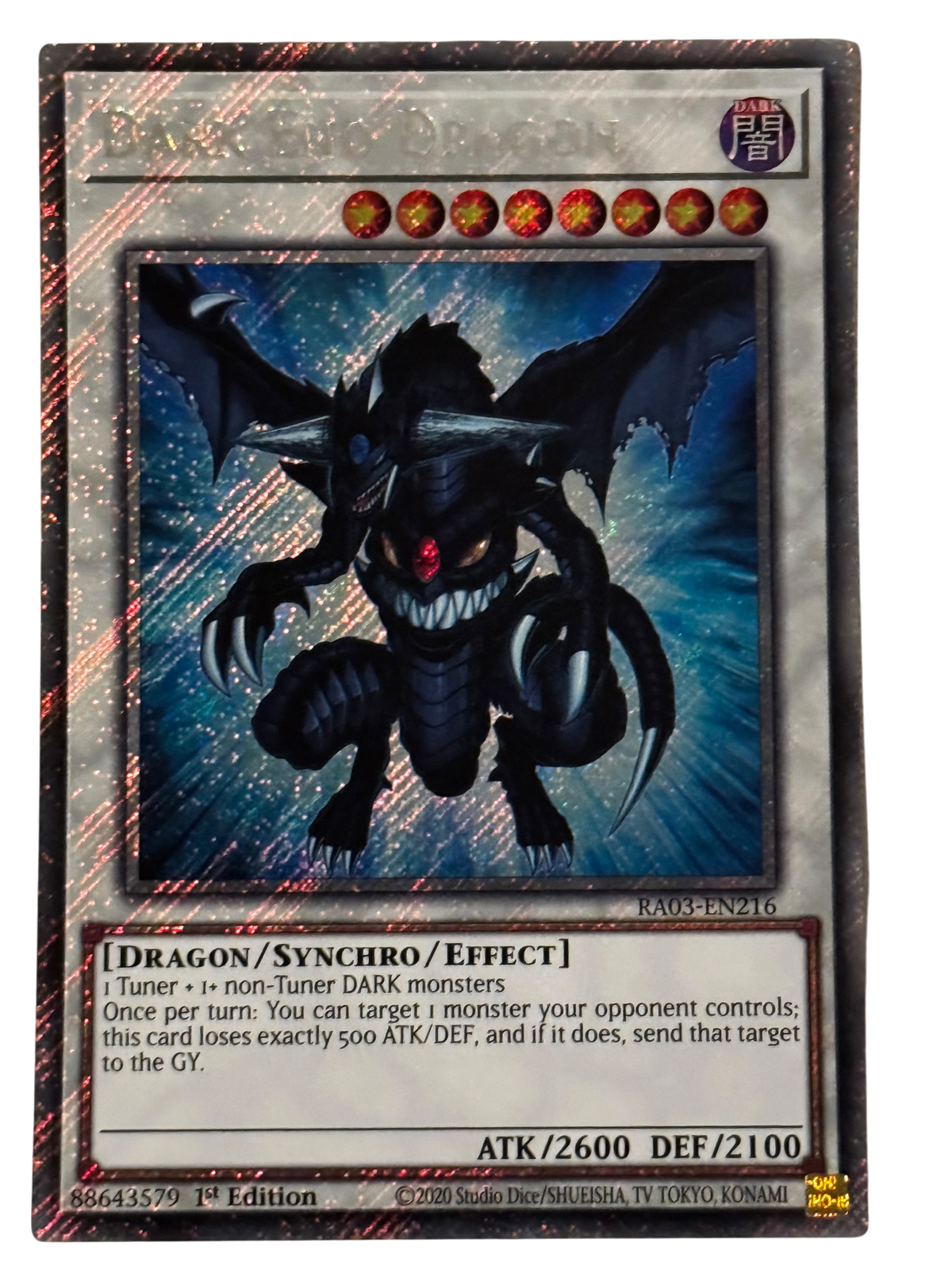 Dark End Dragon RA03-EN216