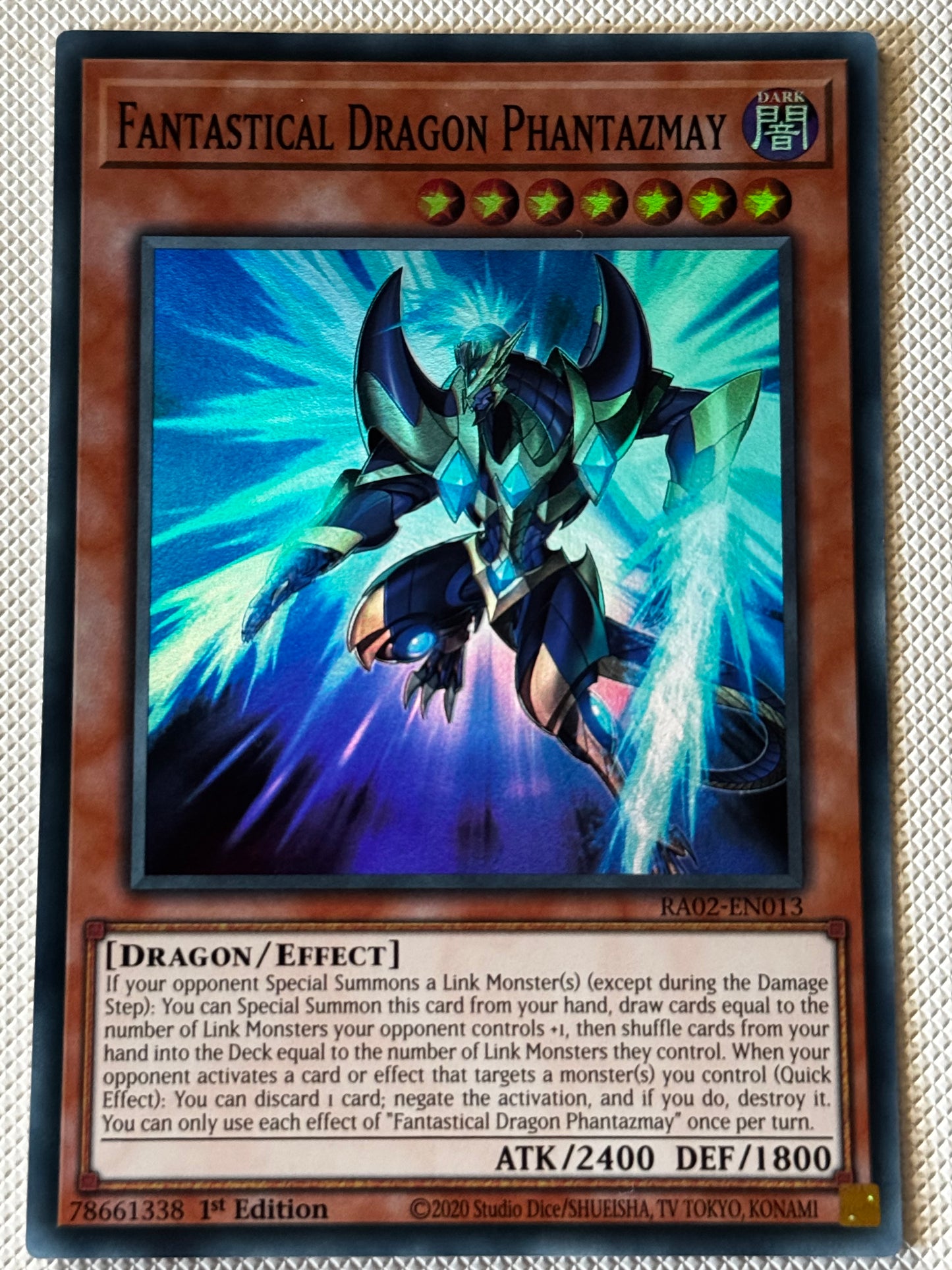 Fantastical Dragon Phantazmay RA02-EN013