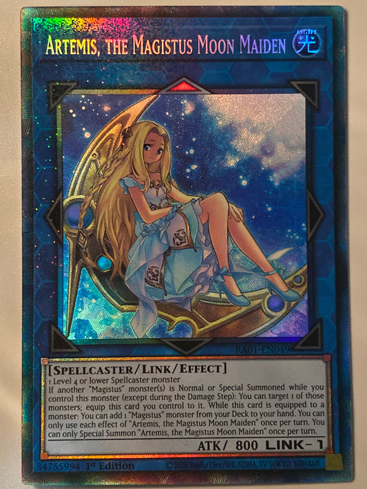 Artemis, The Magistus Moon Maiden RA01-EN049