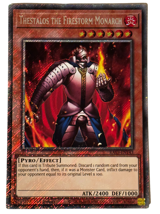 Thestalos The Fire Monarch RA03-EN143